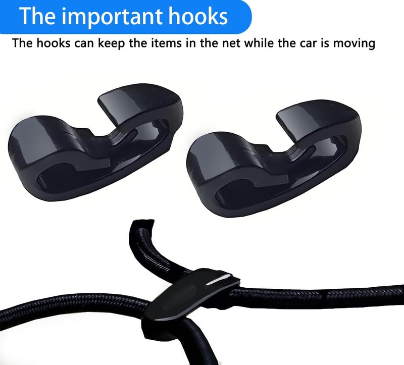 Leezhen Trunk Cargo Net Compatible with Chevy Tahoe 2015 2016 2017 2018 2019 2020 2021 2022 2023 2024 2025 - Image 2